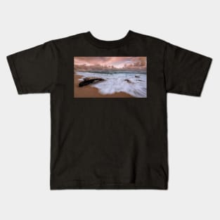 Hawaiian Sunset at the Beach Kids T-Shirt